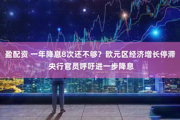 盈配资 一年降息8次还不够？欧元区经济增长停滞 央行官员呼吁进一步降息